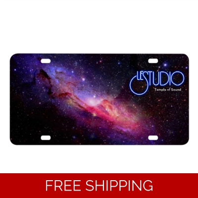 Le Studio License Plates Planet Caravan TOS